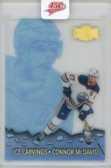 Connor McDavid [Spectrum] Hockey Cards 2021 Skybox Metal Universe Ice Carvings Prices