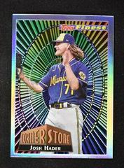 Josh Hader Baseball Cards 2022 Topps Finest 1994 Cornerstones Prices