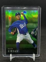 Julio Urias [Green Refractor] #46 Baseball Cards 2014 Bowman Platinum Chrome Prospects Prices