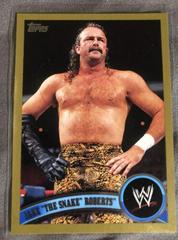 Jake The Snake Roberts [Gold] Wrestling Cards 2011 Topps WWE Prices