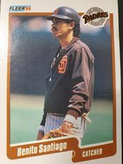 Benito Santiago #167 Baseball Cards 1990 Fleer Prices