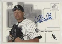 Carlos Castillo #CC Baseball Cards 1999 SP Signature Autographs Prices