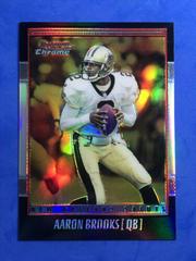 Aaron Brooks [Gold Refractor] #11 Football Cards 2001 Bowman Chrome Prices
