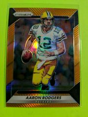 Aaron Rodgers [Orange Prizm] #89 Football Cards 2016 Panini Prizm Prices