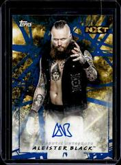 Aleister Black [Blue] #UA-ABL Wrestling Cards 2018 Topps WWE Undisputed Autographs Prices