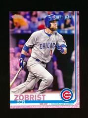 Ben Zobrist [Pink] #9 Baseball Cards 2019 Topps Mini Prices