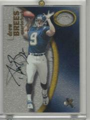 Drew Brees [Autograph] #95 Football Cards 2001 Fleer E X Prices
