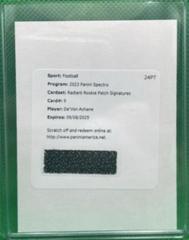 De'Von Achane #9 Football Cards 2023 Panini Spectra Radiant Rookie Patch Signature Prices