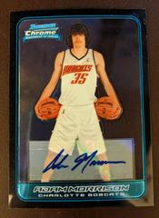 Adam Morrison [Chrome Autograph] #160 Basketball Cards 2006 Bowman Chrome Prices