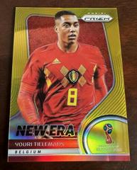 Youri Tielemans [Gold Prizm] #NE-3 Soccer Cards 2018 Panini Prizm World Cup New Era Prices