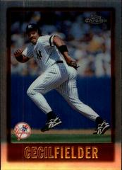 Cecil Fielder #146 Baseball Cards 1997 Topps Chrome Prices