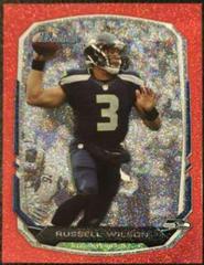 Russell Wilson [Silver Ice Red] #25 Football Cards 2013 Bowman Prices