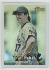 Todd Helton [Chrome Black Refractor] #97 Baseball Cards 2006 Topps Heritage Chrome Prices
