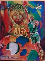 Jayson Tatum [Prime] #AE-JAY Basketball Cards 2022 Panini Court Kings Artistic Endeavors Prices