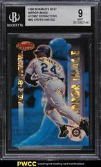 Ken Griffey Jr., Ruben Mateo Baseball Cards 1999 Bowman's Best Mirror Image Prices