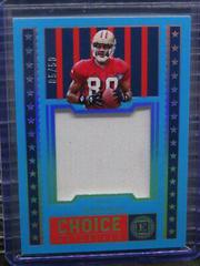 Jerry Rice [Sapphire] #CHM-12 Football Cards 2022 Panini Encased Choice Materials Prices