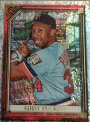 Kirby Puckett [Red] #159 Baseball Cards 2021 Topps Gallery Prices