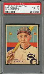 Lew Fonseca [34 Years Old] Baseball Cards 1934 Diamond Stars Prices