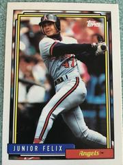 Junior Felix #189 Baseball Cards 1992 Topps Prices