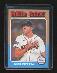 Nick Pivetta [Flip Stock] #8 Baseball Cards 2024 Topps Heritage Prices