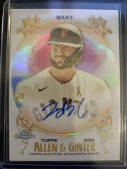 Joey Bart Baseball Cards 2021 Topps Allen & Ginter Chrome Autographs Prices
