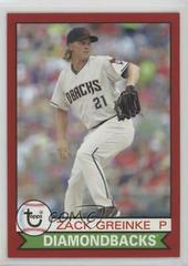 Zack Greinke [Red Border] Baseball Cards 2016 Topps Archives Prices