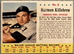 Harmon Killebrew [Complete Box] #5 Baseball Cards 1963 Post Cereal Prices