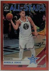 Nikola Jokic [Red] #9 Basketball Cards 2019 Panini Donruss Optic All-Stars Prices