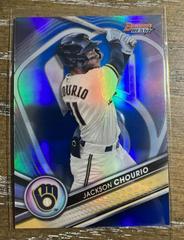 Jackson Chourio [Blue] #TP-19 Baseball Cards 2022 Bowman's Best Top Prospects Prices