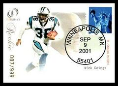 Nick Goings [Postmarked Rookies] #102 Football Cards 2001 Fleer Legacy Prices