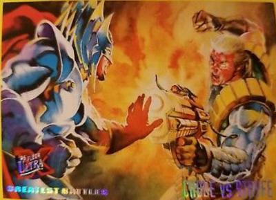 Cable vs. Stryfe #128 Marvel 1995 Ultra X-Men