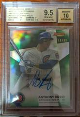 Anthony Rizzo [Green Refractor] Baseball Cards 2015 Bowman's Best of Autographs Prices