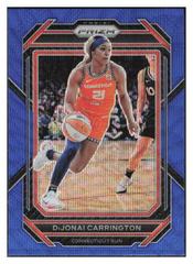 DiJonai Carrington [Blue Wave] #1 Basketball Cards 2023 Panini Prizm WNBA Prices
