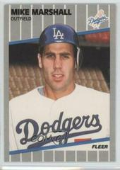 Mike Marshall #66 Baseball Cards 1989 Fleer Prices