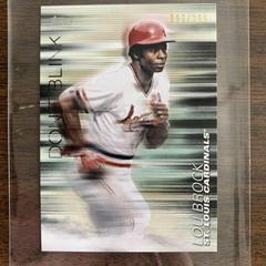 Lou Brock [Black] #DB-4 Baseball Cards 2018 Topps Update Don't Blink Prices