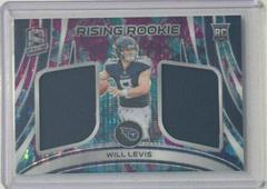 Will Levis [Celestial] #4 Football Cards 2023 Panini Spectra Rising Rookie Materials Prices
