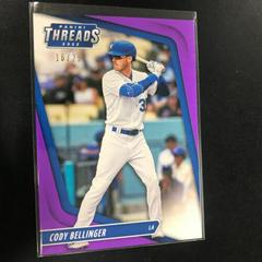 Cody Bellinger [Purple] #24 Baseball Cards 2022 Panini Chronicles Threads Prices