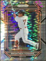 Masataka Yoshida [White Sparkle] #1 Baseball Cards 2023 Panini Prizm Prices