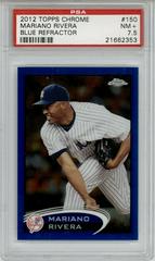 Mariano Rivera [Blue Refractor] Baseball Cards 2012 Topps Chrome Prices