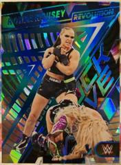 Ronda Rousey [Cubic] Wrestling Cards 2023 Panini Revolution WWE Shock Wave Prices