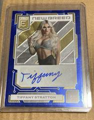 Tiffany Stratton [Blue] #27 Wrestling Cards 2023 Donruss Elite WWE New Breed Autograph Prices