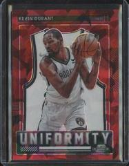 Kevin Durant [Red Ice] #16 Basketball Cards 2021 Panini Contenders Optic Uniformity Prices