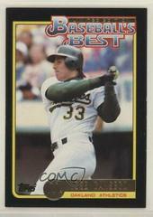 Jose Canseco #22 Baseball Cards 1992 Topps McDonald's Baseball's Best Prices