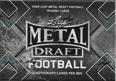 Hobby Box Football Cards 2022 Leaf Metal Draft Autographs Prices
