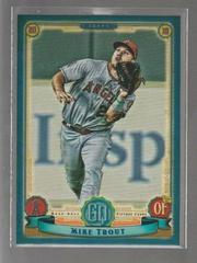 Mike Trout [Indigo] #1 Baseball Cards 2019 Topps Gypsy Queen Prices
