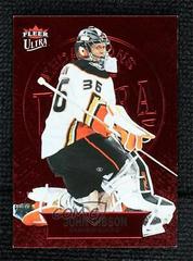 John Gibson [Ruby Red] Hockey Cards 2021 Ultra Medallions Prices