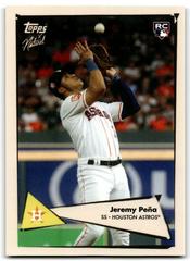 Jeremy Pena #5 Baseball Cards 2022 Topps X Naturel 1952 Prices