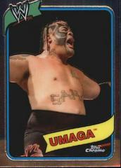 Umaga #9 Wrestling Cards 2008 Topps Heritage III Chrome WWE Prices