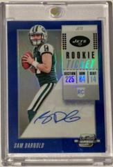 Sam Darnold [Autograph Blue] Football Cards 2018 Panini Contenders Optic Prices