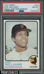 Earl Williams [Small Gap in Each Side Border] #504 Baseball Cards 1973 Topps Prices